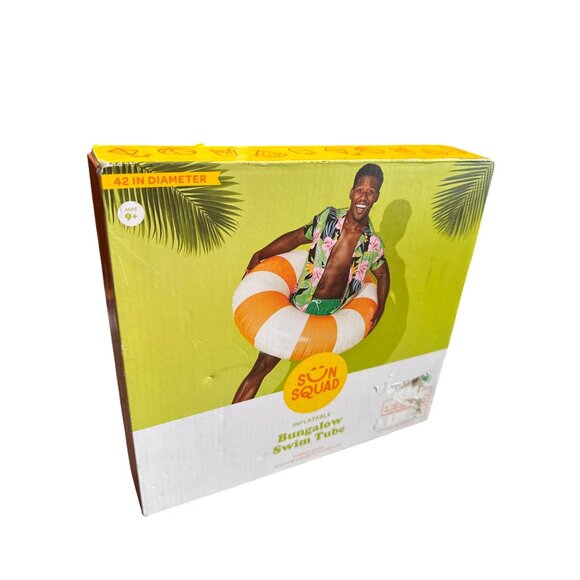Sun Squad Bungalow Inflatable 42" Diameter Swim Tube For Ages 9+ SKU8173 - Picture 7 of 7